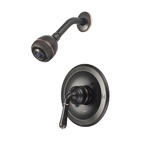 Olympia Faucets Single Handle Shower Trim Set, Wallmount, Moroccan Bronze T-2342-MZ - main